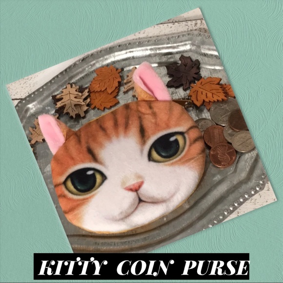 Handbags - Kitty Cat Coin Purse